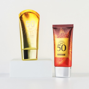 sunblock tube packaging